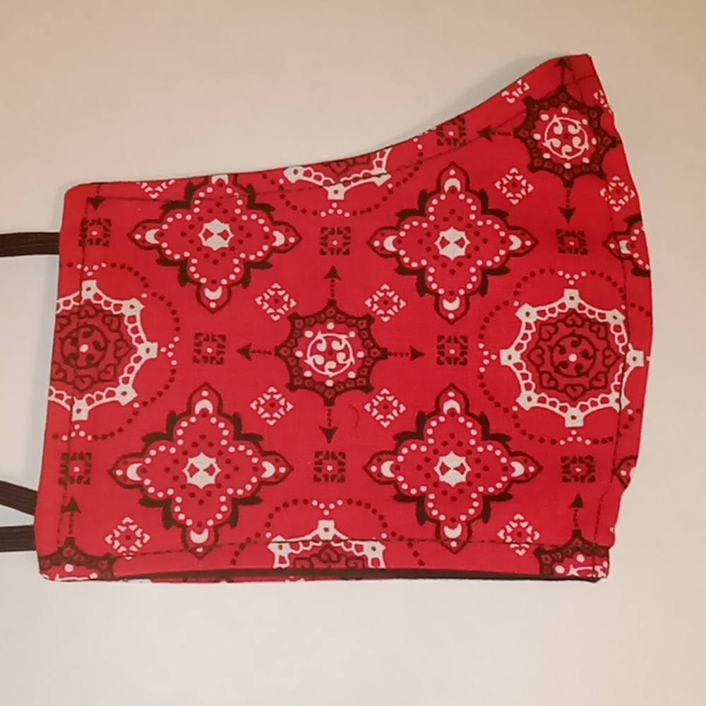 Red Reversible Face Mask
